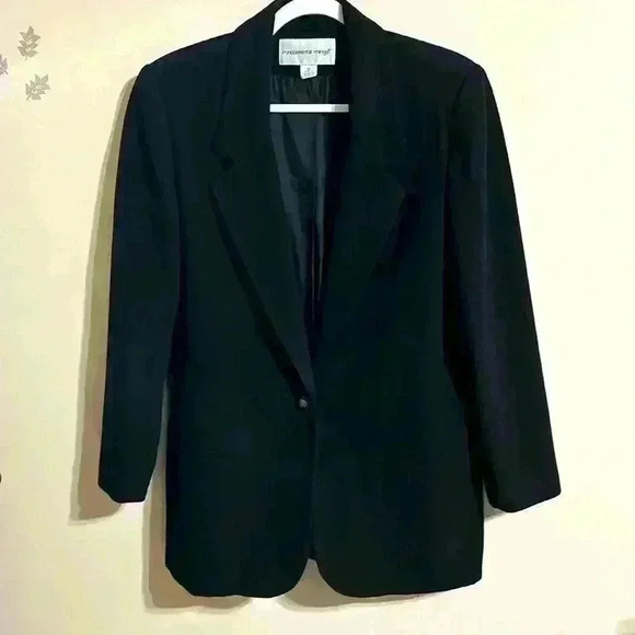 FUNDAMENTAL‎ THINGS Black Womens Blazer Size 10 - Picture 1 of 6